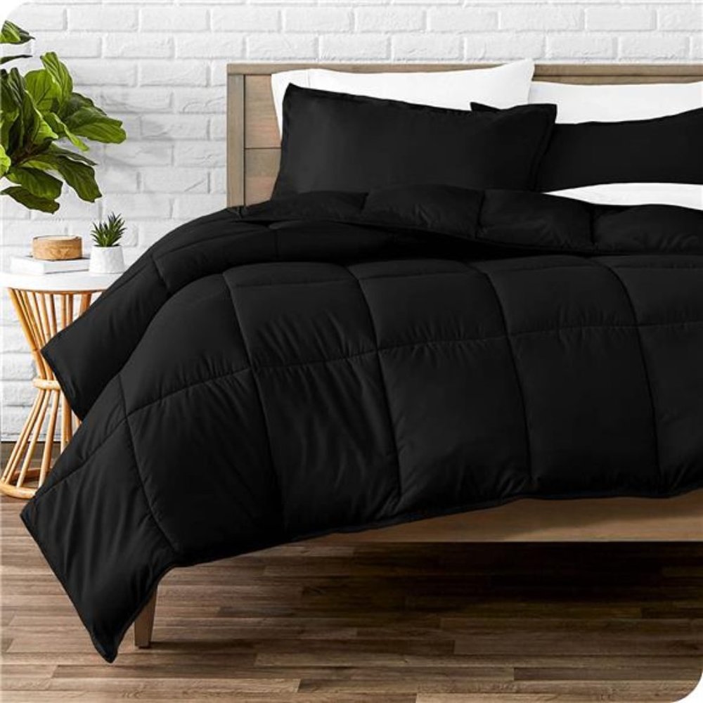 Comforter Set - Twin/Twin Extra Long Size - Ultra-Soft - Goose Down Alternative